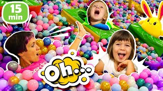 Kapuki Kids 🎉 15 Minuten Spielspaß mit Bianca, Carl und den Spielsachen!
