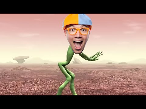 Blippi vs Dame tu Cosita dance Cover (MUSIC COVER)