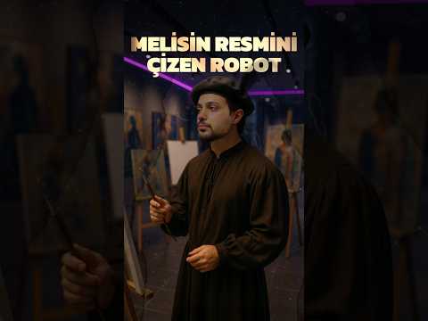 Melisin Resmini Çizen Robot Yaptım