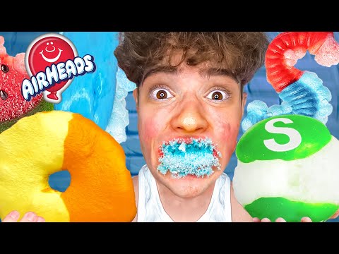 Giant Freeze Dried Candy + ASMR (ft. @TrendyTreats)