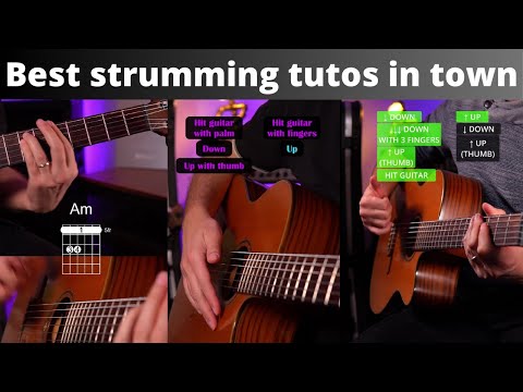 BEST GUITAR STRUMMING TUTORIALS - PART 1