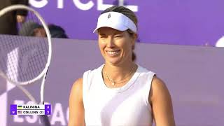 Strasbourg Open 2024 Semifinal | Danielle Collins vs Anhelina Kalinina | Highlights