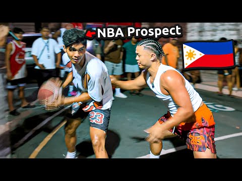 I PLAYED AGAINST AN NBA PROSPECT IN THE PHILIPPINES TRENCHES! 😳🇵🇭