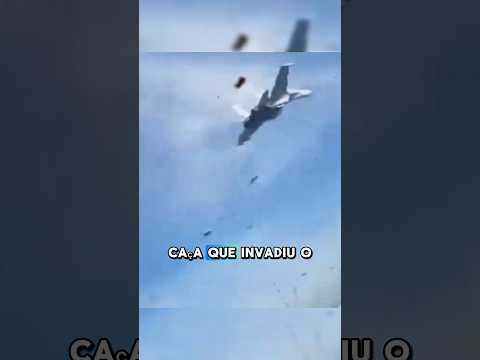 O que aconteceu com o ultimo caça que tentou invadir o Brasil? #brasil #fab #f5tiger #sukhoisu30