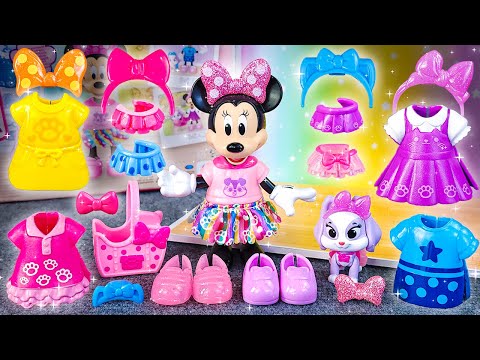 Satisfying with Unboxing Disney Minnie Mouse Fashion Closet Playset, Toys Collection Review | ASMR