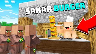SAKARBEBEK HAMBURGER DÜKKANI AÇTI! 😱 - Minecraft