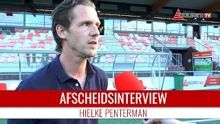 Screenshot van video Hielke Penterman: "Acht jaar lang deel uit mogen maken van de mooiste club" | Afscheidsinterview