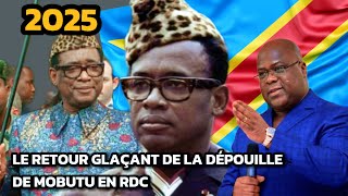 2025, ANNÉE DU RETOUR DE LA DÉPOUILLE DE MOBUTU EN RDC, LE PRÉSIDENT FÉLIX TSHISEKEDI EN COLÈRE