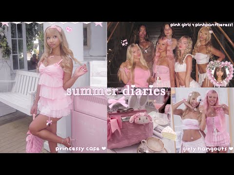 summer diaries ₊♡ dolly outings, pinkpantheress concert, new cute buys ۶ৎ