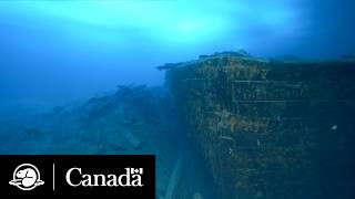 Innovative underwater survey of HMS Investigator | Parks Canada