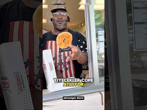 Donutları Neden Çöpe Atıyorlar ❓🤔