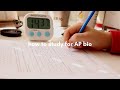 AP Biology Exam Preparation Strategies