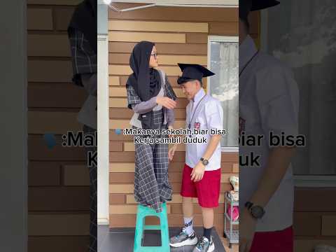 Disaat istri punya usaha disitulah suami bekerja tanpa di gaji😭😂
