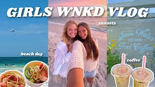 a GIRL WEEKEND in my life vlog: coffee, Anna Maria day trip, markets + sunsets