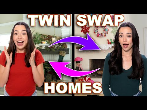 Twin Home Swap - Holiday Decorating