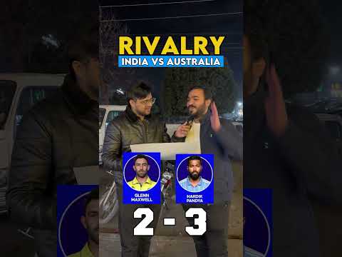 Australia vs India Champions trophy Team Comparison.