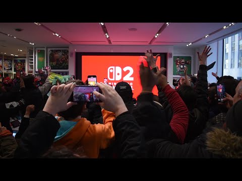 Nintendo Direct: Nintendo Switch 2 โ 4.2.2025 Live Reactions at Nintendo NY