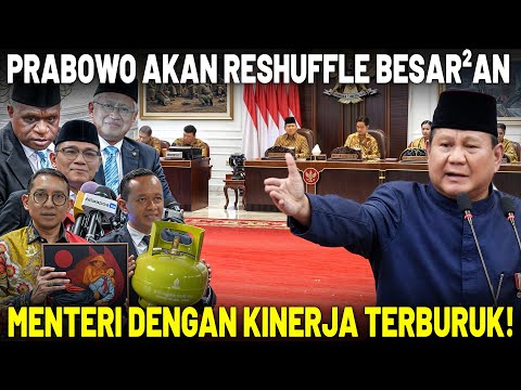 MENTERI NYUSAHIN RAKYAT SAMPAI BIKIN MALU PRESIDEN! Menteri Kabinet PRABOWO dengan Kinerja Terburuk