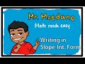 Understanding Slope and Y-Intercept