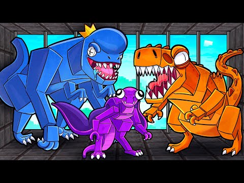¡AZUL DISTORTUS REX MORPH MUTANTE! (Minecraft D-REX)