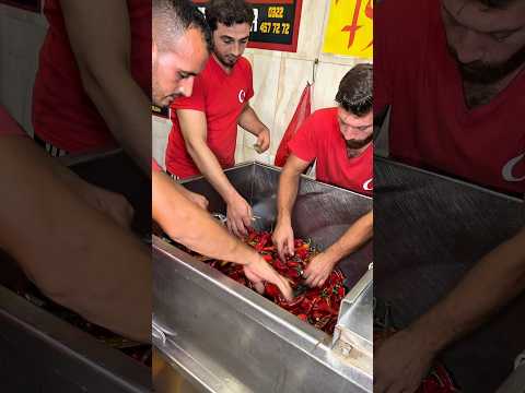 Adana’da Güneşte Kuruyan Salçanın Tadı Başka Olur !