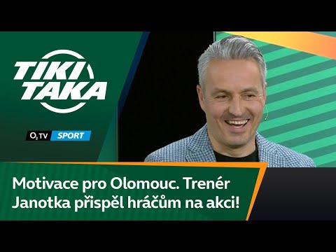 TIKI-TAKA: Motivace pro Olomouc. Trenér Janotka přispěl hráčům na akci!