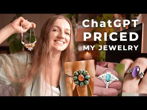 PRICING handmade jewelry with ChatGPT?? Are you under pricing? How to price jewelry