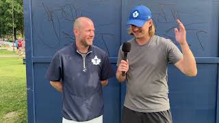 Dennis Dei Baning and Brian Sewell | Leafs win 11-8 vs London
