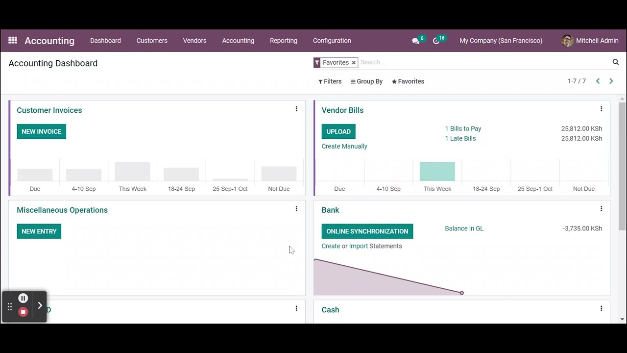 Amount Transfer between Banks - Multi-Currency Transfer | Odoo 15 | 14.09.2022

In this video, you can learn how to transfer money between banks in case of multi-currency and do the reconciliation.
