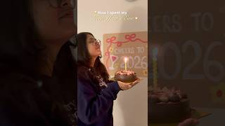 2026 is here⭐️ What all i did on New Year’s Eve🪩✨ #2026 #newyear #minivlog #shorts #studentlife