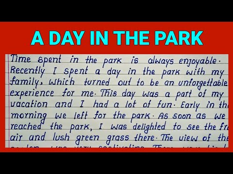 Best English Essay on A Day in the Park | A Day in the Park English Essay