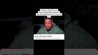 Phoenix~Sean Saved Hip-Hop 😵 #explorepage #rap #indiemusic #rappersoftiktok #lyricalmusic