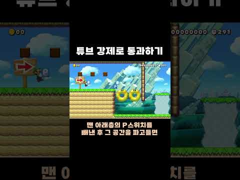 튜브 바늘로 찔러서 터트리고 싶다 #치리스 #슈퍼마리오메이커2