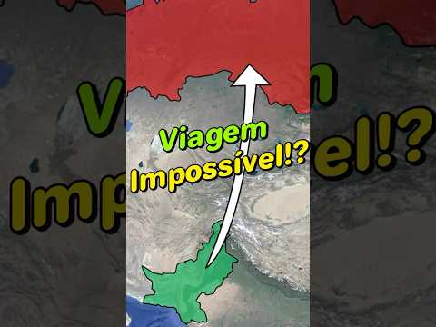 Como navegar do Paquistão a Rússia? #russia #paquistão #geografia