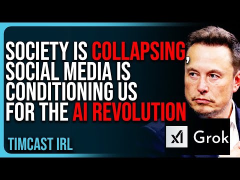 Society Is COLLAPSING, Social Media Is Conditioning Us For The AI Revolution