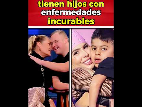 los hijitos de estos famosos tienen enfermedades con las que viven a diario