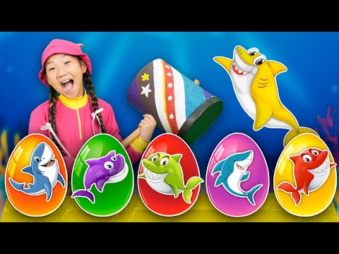 Surprise Eggs - Baby Shark Song | Yummy Kids