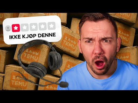 Jeg Kjøpte 1 Stjernes Rangerte Ting Fra TEMU