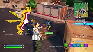 *NEW* ALL MIGTH SKIN GAMEPLAY IN FORTNITE (second style) My Hero Academia.