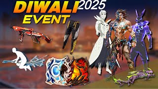 Diwali Event Free Fire 2025🔥🥳|Diwali Wish Event,Free Magic Cube | Free Fire New Event | Ff New Event