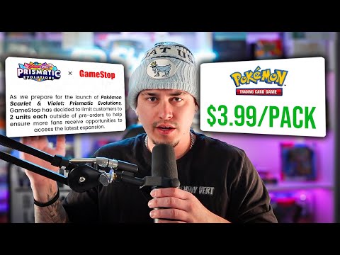 Angry Pokémon Rant - GameStop Limits Prismatic, PokeRev Drama, & Investor Bros