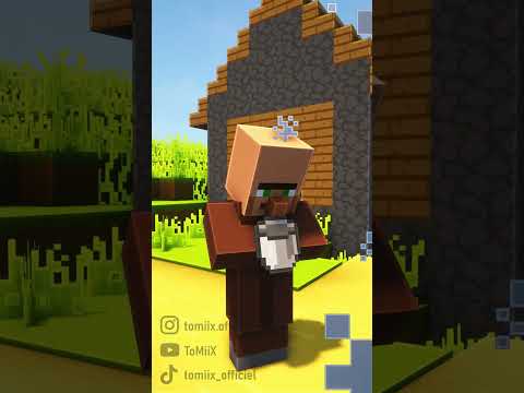 Si les villageois étaient intelligents sur Minecraft !