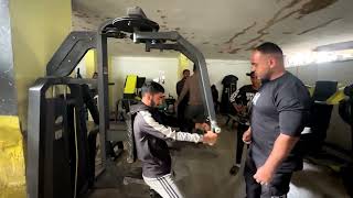 YouTube video thumbnail: Building Bodies Under the Rubble in Gaza Gym