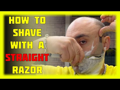 How to Shave with a Straight Razor | Instructional