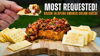 Jalapeno Bacon Smoked Cream Cheese That Disappears in Minutes!