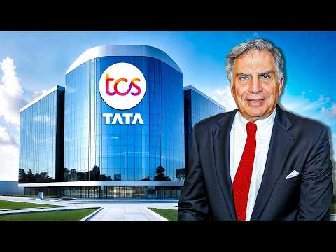 How BIG is TCS (Tata Consultancy Services) 🔥 Case Study | History | TATA Group | Live Hindi