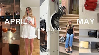 the highs, the lows, & moments between | april + may in nyc