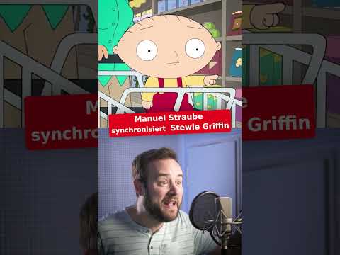 Manuel Straube synchronisiert Stewie Griffin aus "Family Guy"