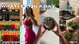 Your YEAR series ep.17 | what i eat in day for fat loss *no tracking*