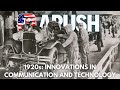 1920s Innovations in Communication and Technology